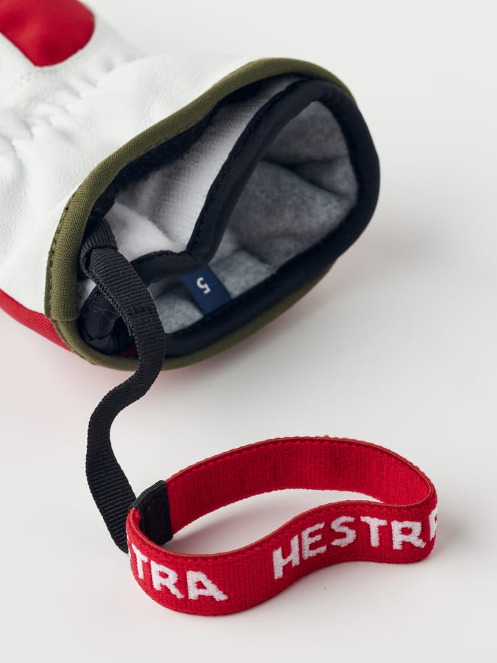 Hestra Kids' Wakayama Jr Mitt Red Hestra