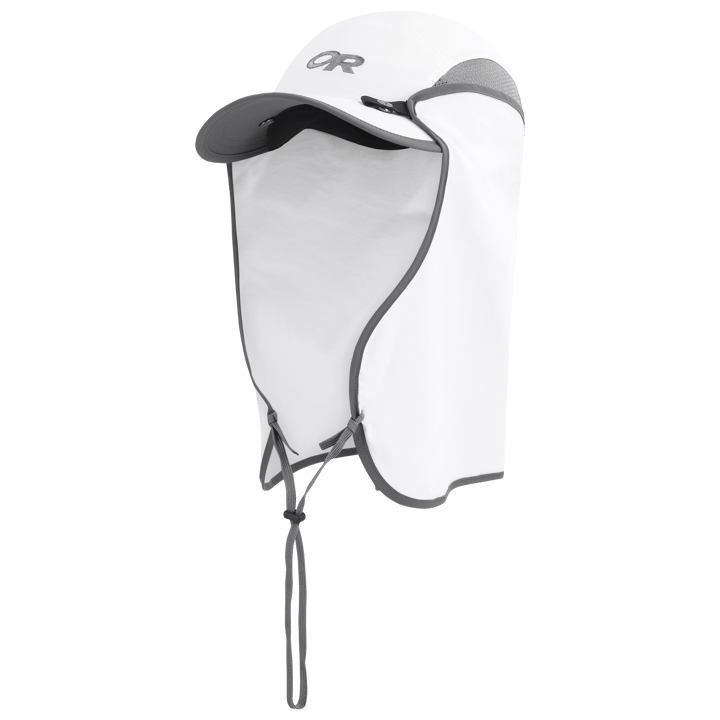 Outdoor Research Unisex Sun Runner Cap White/dark Grey Outdoor Research
