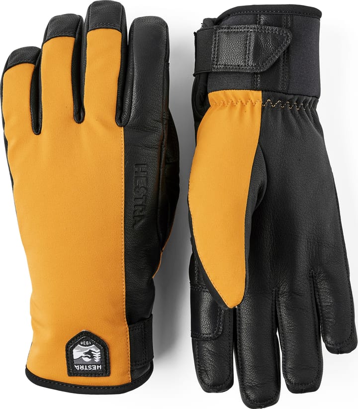 Hestra Flextron Motion Short 5-Finger Mustard/Black Hestra