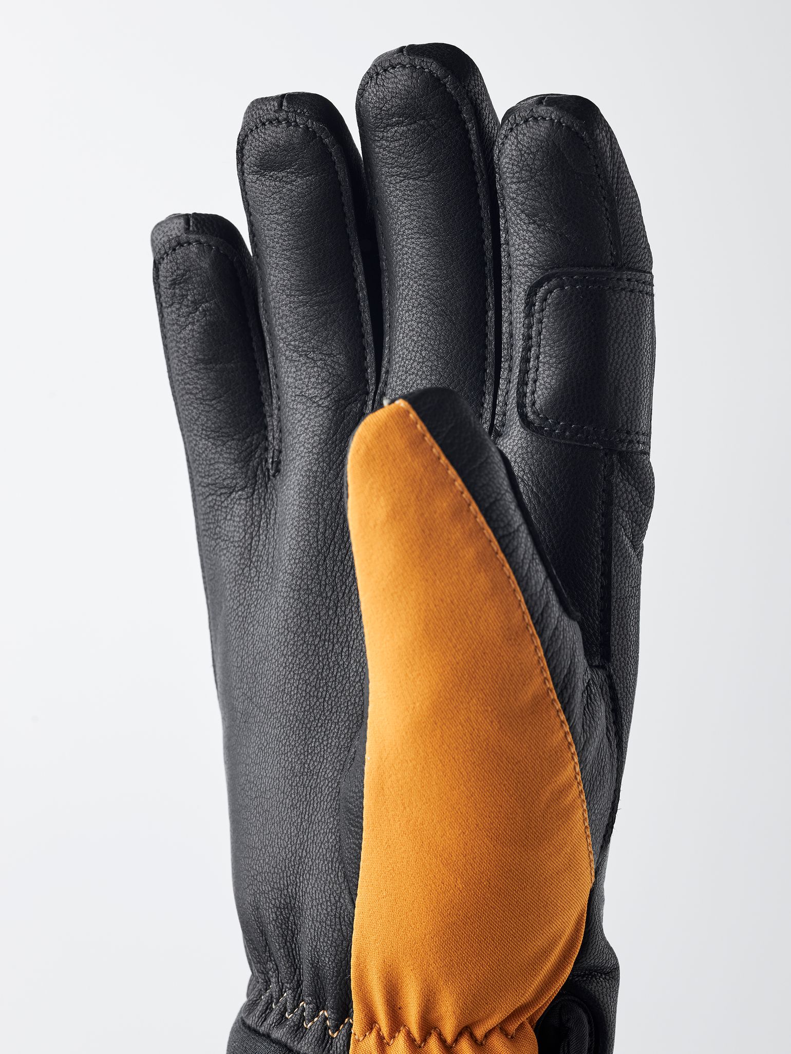 Hestra Flextron Motion Short 5-Finger Mustard/Black
