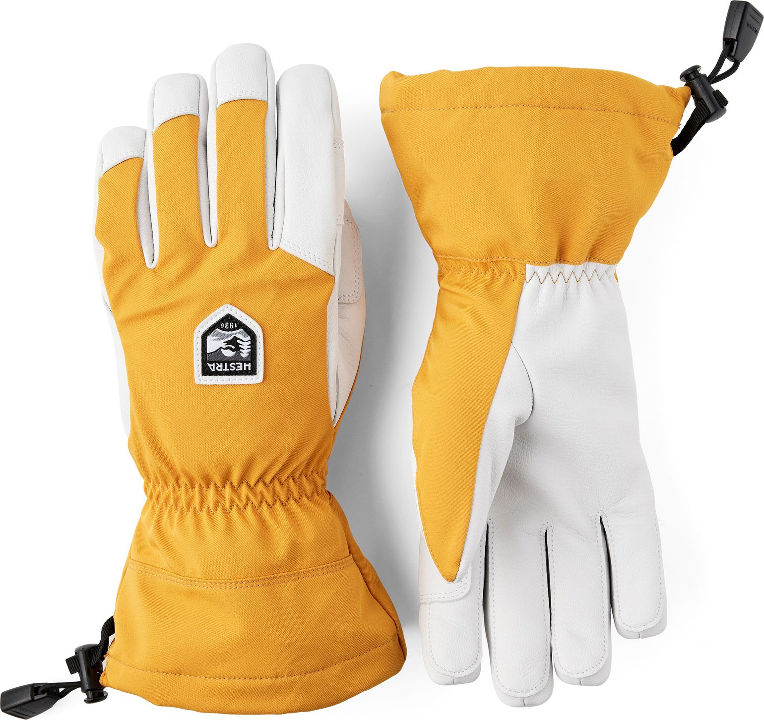 Hestra Flextron Motion 5-Finger Mustard/Offwhite