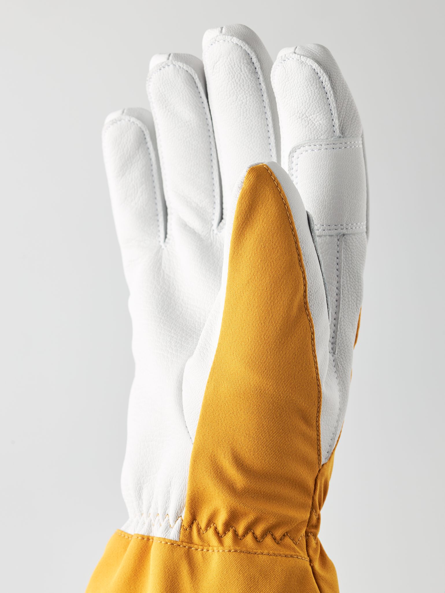 Hestra Flextron Motion 5-Finger Mustard/Offwhite