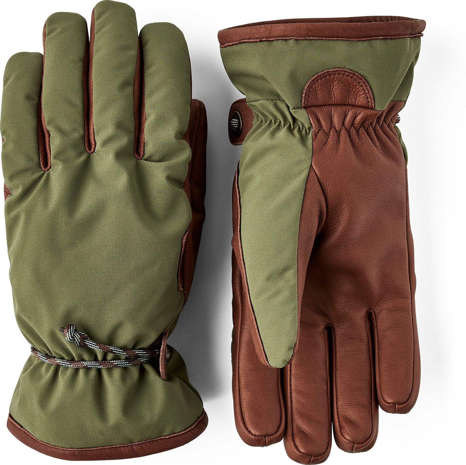 Hestra Vemdalen CZone 5-finger Olive