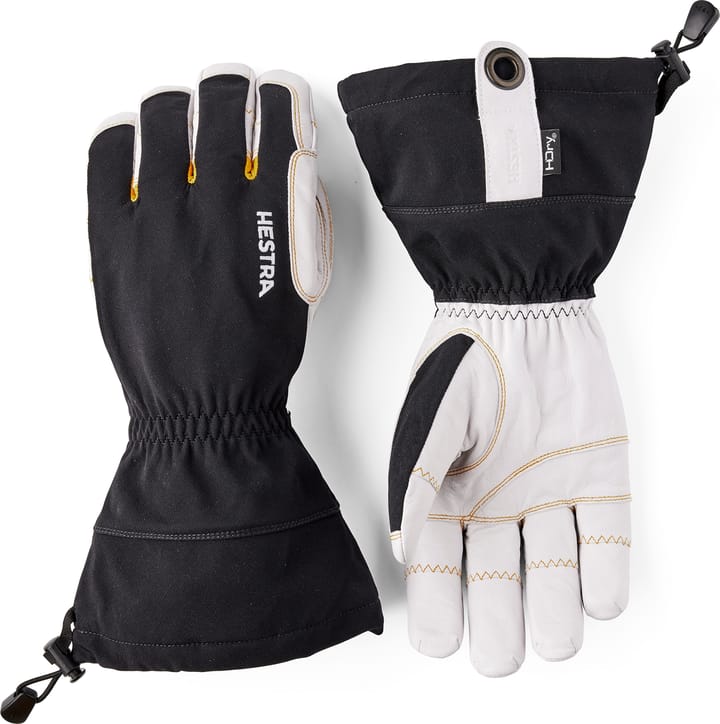 Hestra Ergo Grip HDry Descent 5-Finger Black/Offwhite Hestra