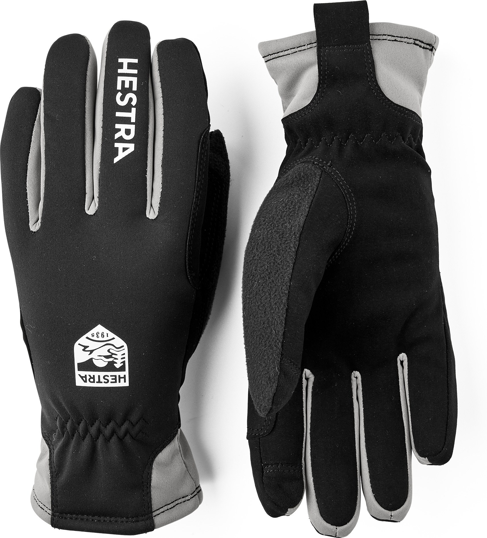 Hestra Women's XC Primaloft 5-Finger Black/Black