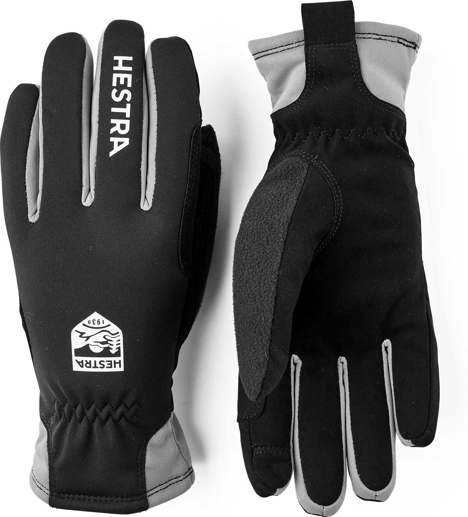 Hestra Women's XC Primaloft 5-Finger Black/Black