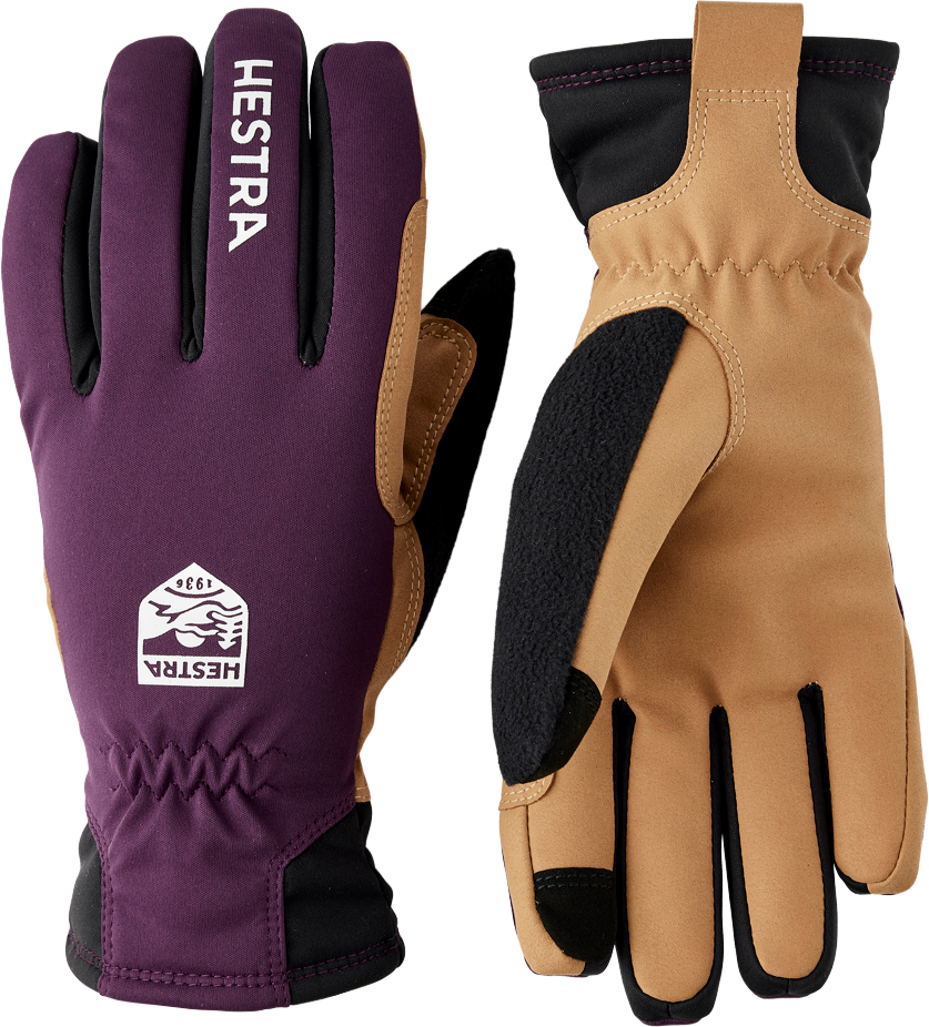 Plum/tan