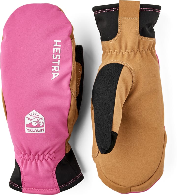 Hestra Women's XC Primaloft Mitt Cerise/tan Hestra Hestra Women's XC Primaloft Mitt Cerise/tan Hestra