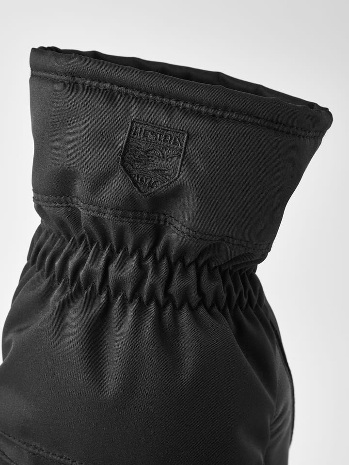 Hestra Women's Primaloft Leather Mitt Black Hestra