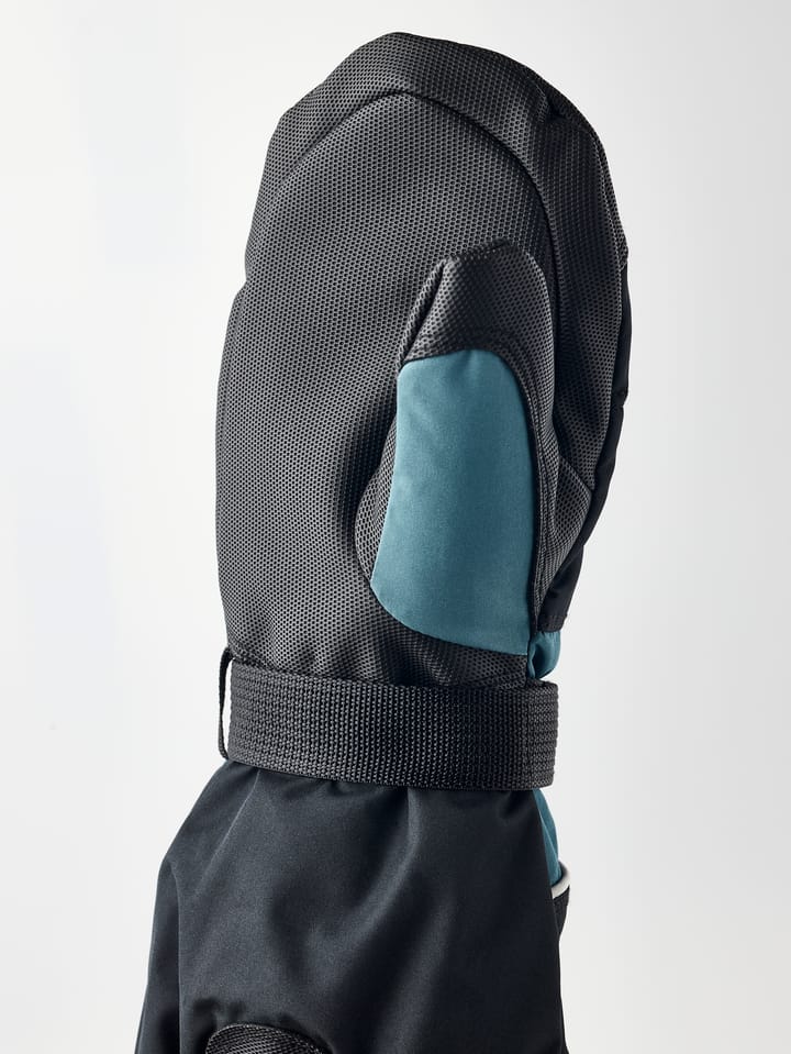 Hestra Kids' CZone Mitt Black/Petrol Hestra Hestra Kids' CZone Mitt Black/Petrol Hestra