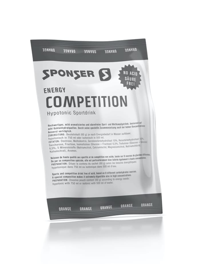 Sponser Competition Orange Portion 60 g Sponser