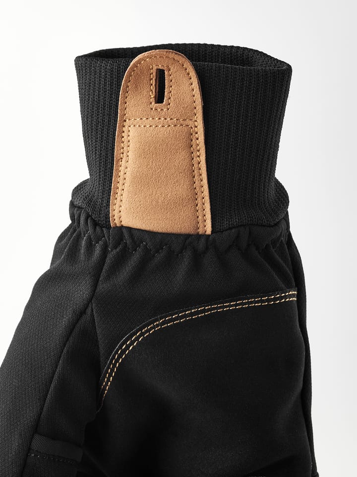Hestra Windbreaker Pull Over Mitt Black Hestra