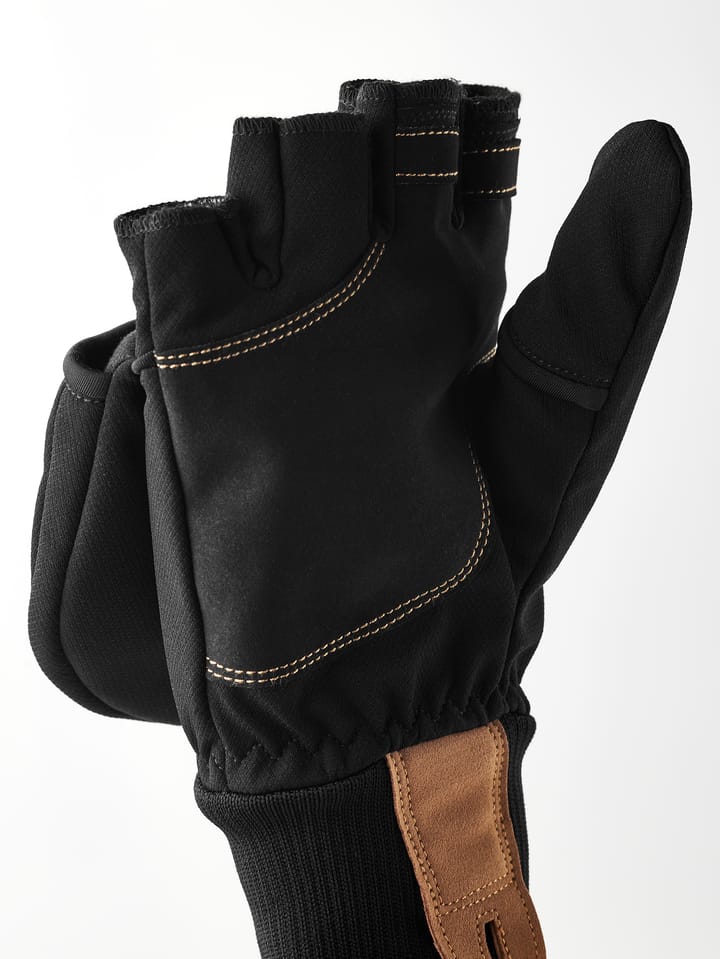 Hestra Windbreaker Pull Over Mitt Black Hestra