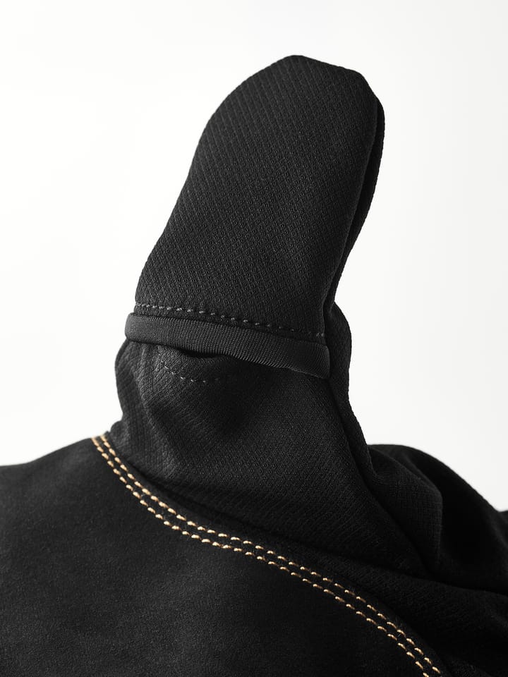 Hestra Windbreaker Pull Over Mitt Black Hestra