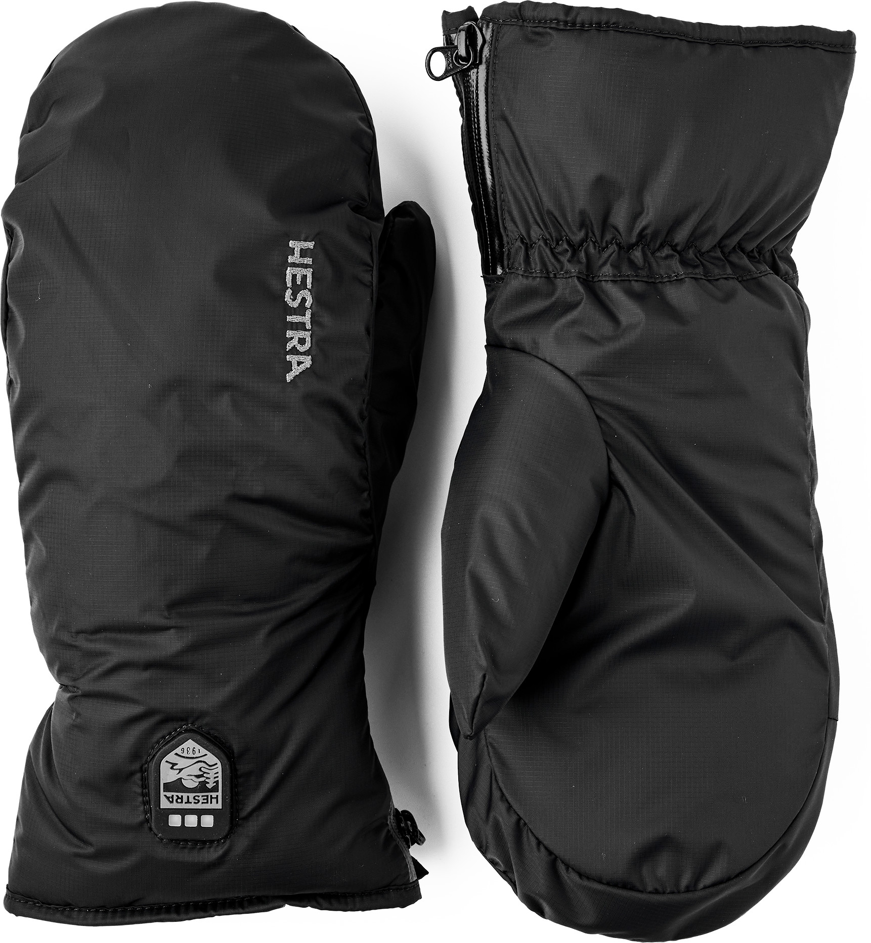 Hestra Heated Liner Mitt Black Skihansker 8