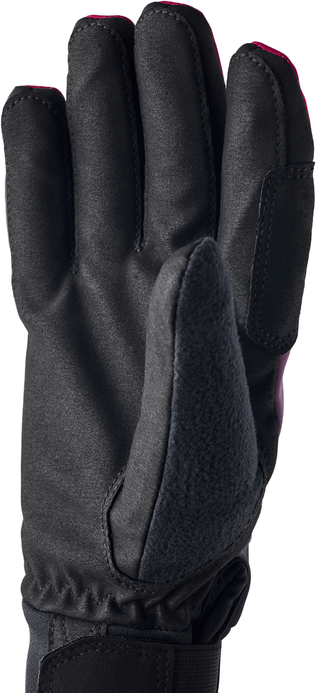 Hestra Xc Pace - 5 Finger Fuchsia Print Hestra