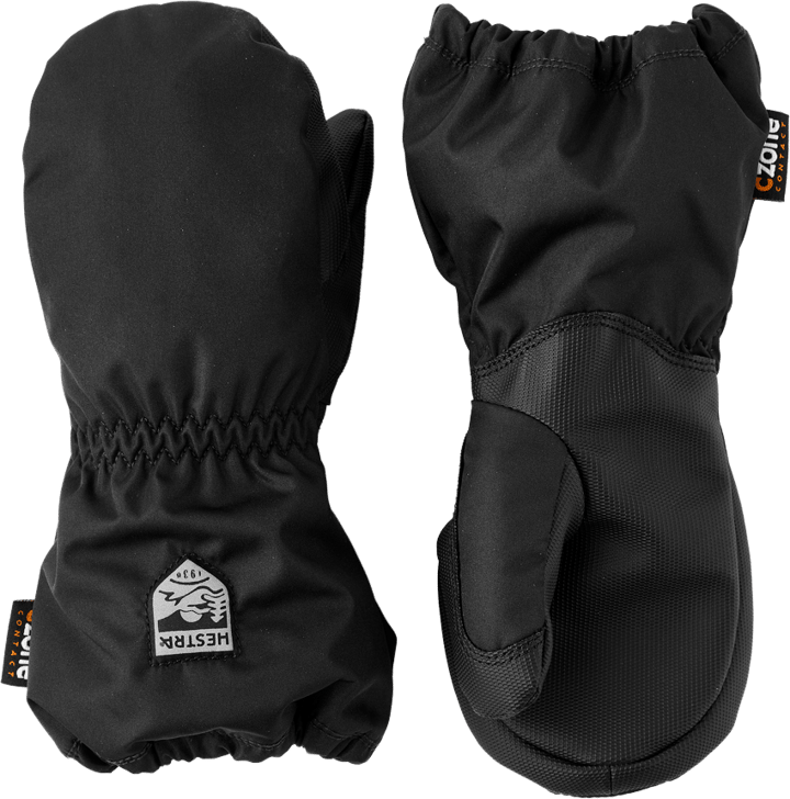 Hestra Kids Czone Contact Shell - Mitt Black Hestra