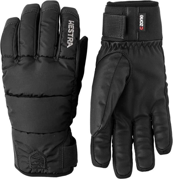Hestra Czone Frost - 5 Finger Black Hestra