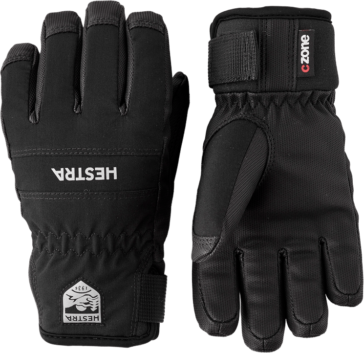Hestra Kids´ Ferox Czone Jr - 5 Finger Black