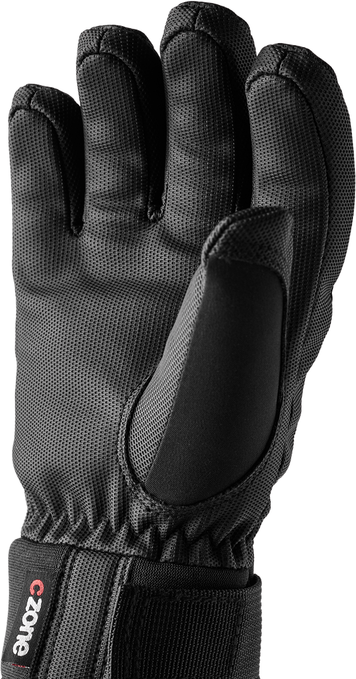 Hestra Ferox Czone Jr - 5 Finger Black Hestra
