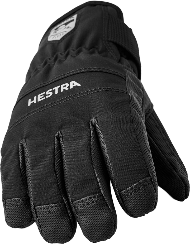 Hestra Ferox Czone Jr - 5 Finger Black Hestra