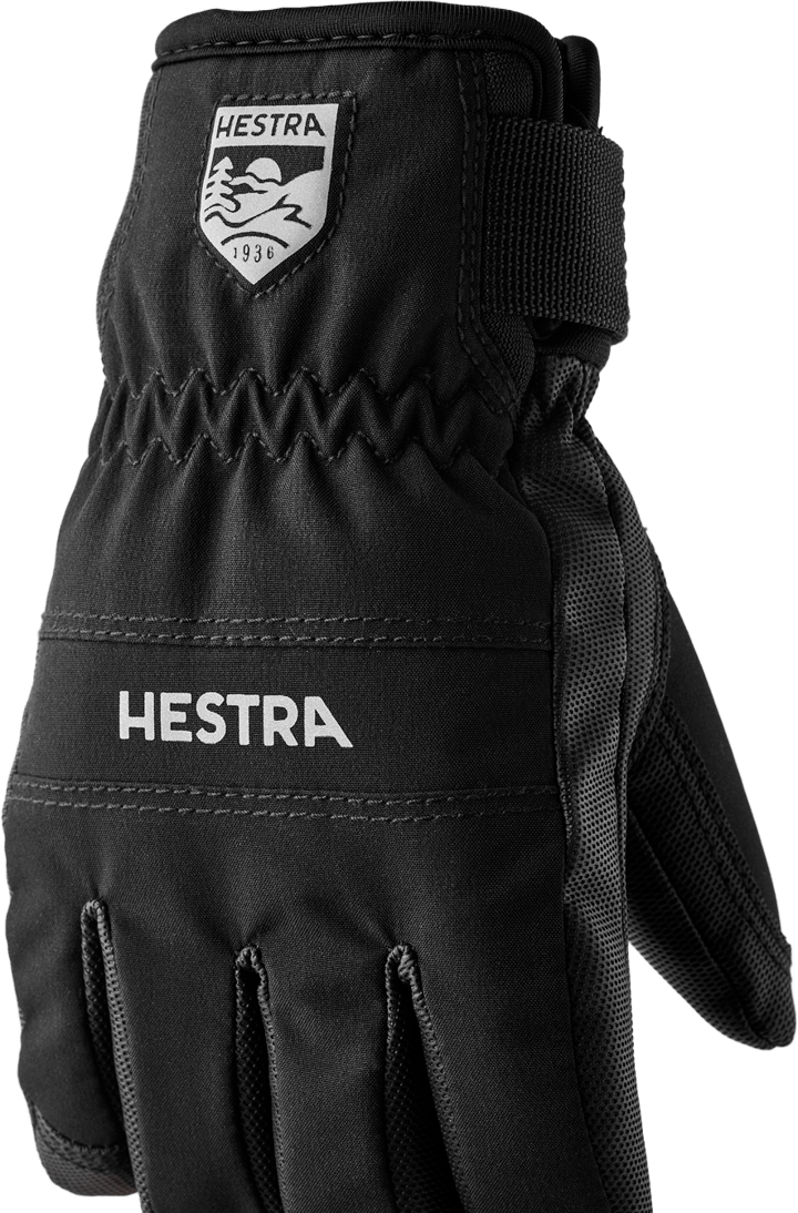 Hestra Ferox Czone Jr - 5 Finger Black Hestra
