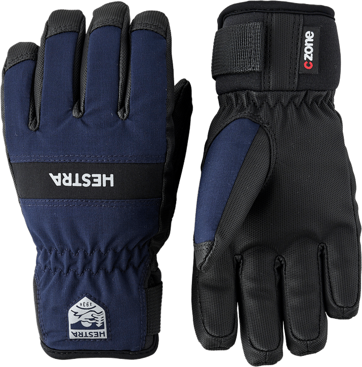 Hestra Kids´ Ferox Czone Jr - 5 Finger Navy