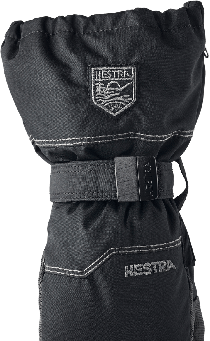 Hestra Baby´s Baby Zip - Mitt Black/black Hestra