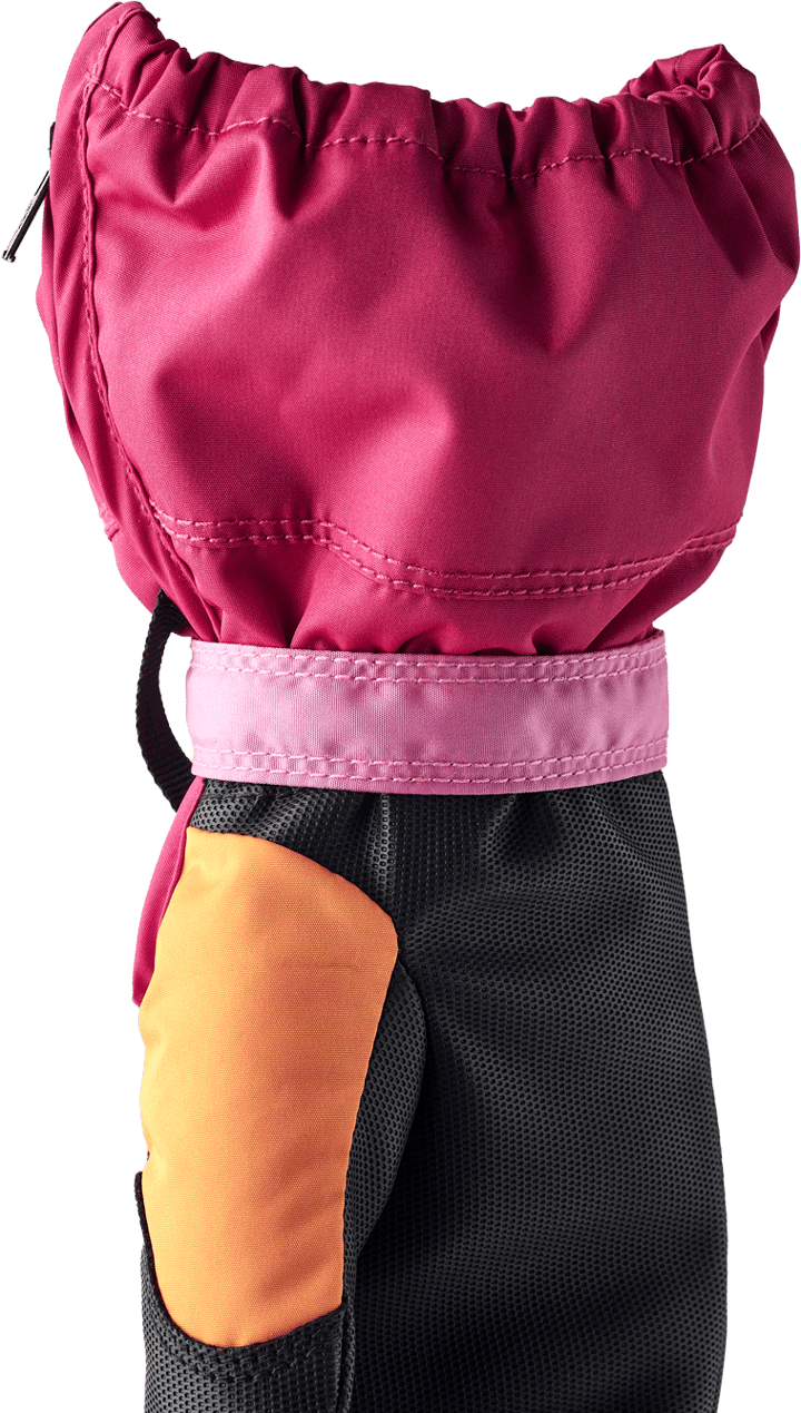 Hestra Baby´s Baby Zip - Mitt Orange/orchid Hestra