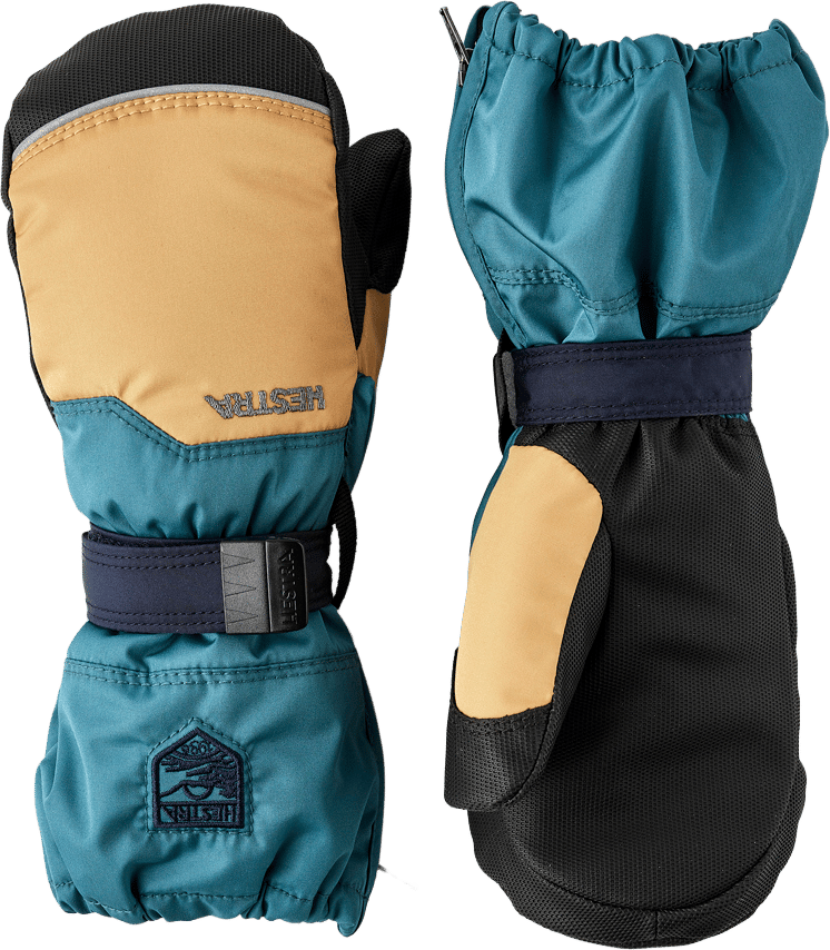 Hestra Baby´s Baby Zip - Mitt Sand/petrol