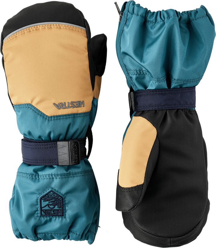 Hestra Baby´s Baby Zip - Mitt Sand/petrol Hestra