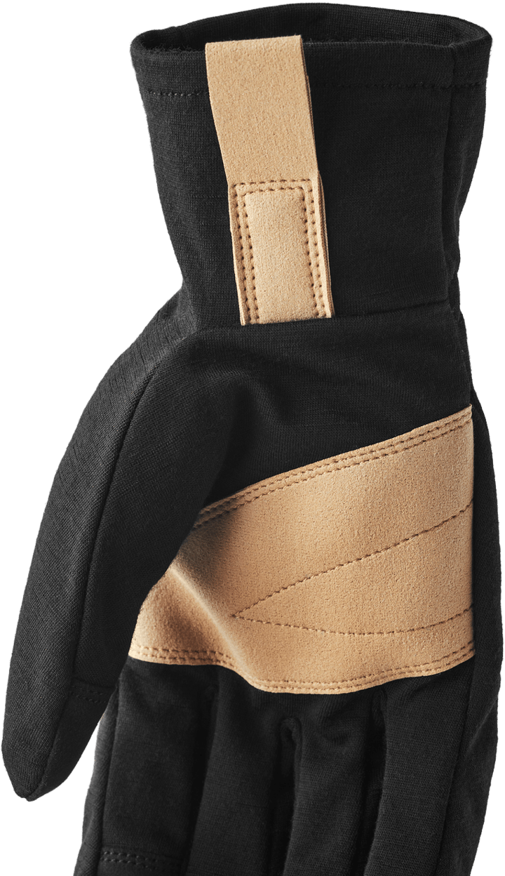 Hestra Windwool Merino Liner - 5 Finger Black Hestra