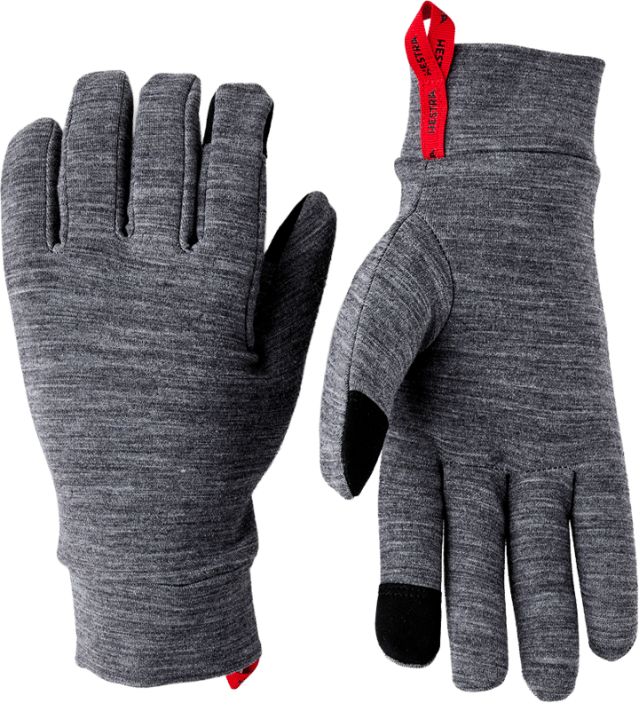 Hestra Touch Point Thermo - 5 Finger Grey Hestra