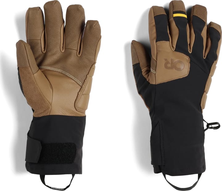 Outdoor Research Men's Extravert Gloves Dk Natural/black Outdoor Research Outdoor Research Men's Extravert Gloves Dk Natural/black Outdoor Research