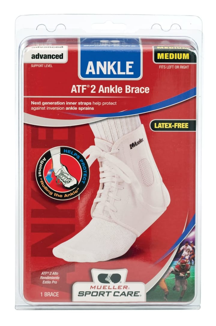 Mueller ATF2 Ankle Brace White Mueller