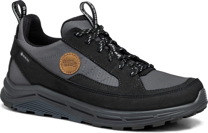 Hanwag Men's Rotpunkt Light Low GORE-TEX Black/Anthracite Hanwag
