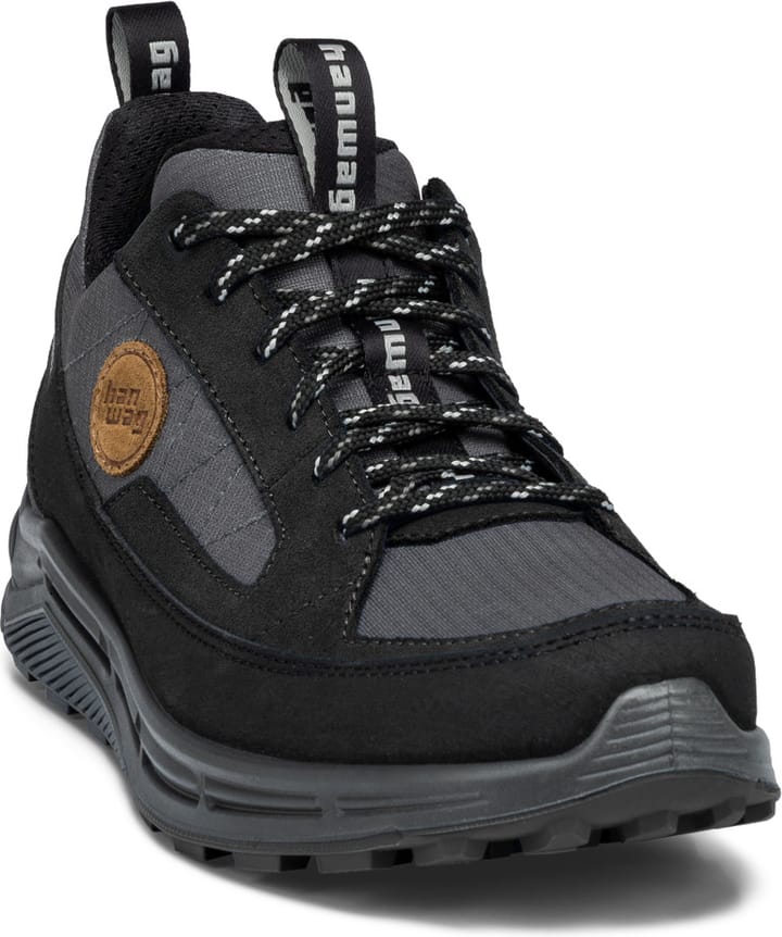 Hanwag Men's Rotpunkt Light Low GORE-TEX Black/Anthracite Hanwag