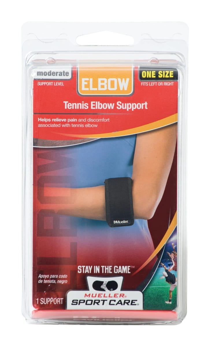 Mueller Tennis Elbow Support Black Mueller Mueller Tennis Elbow Support Black Mueller