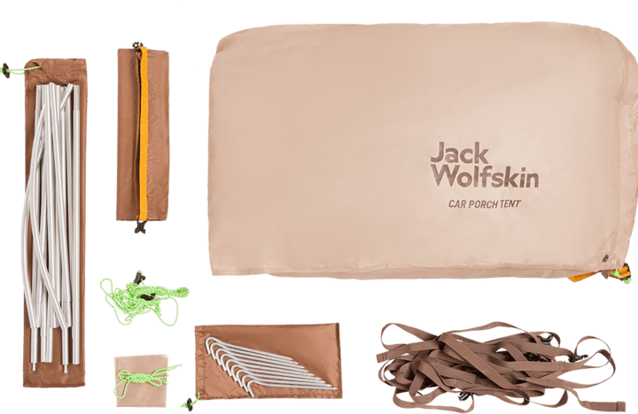 Jack Wolfskin Car Porch Tent White Pepper Jack Wolfskin