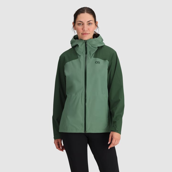 Outdoor Research Women's Stratoburst Stretch Rain Jacket Balsam/Grove Outdoor Research