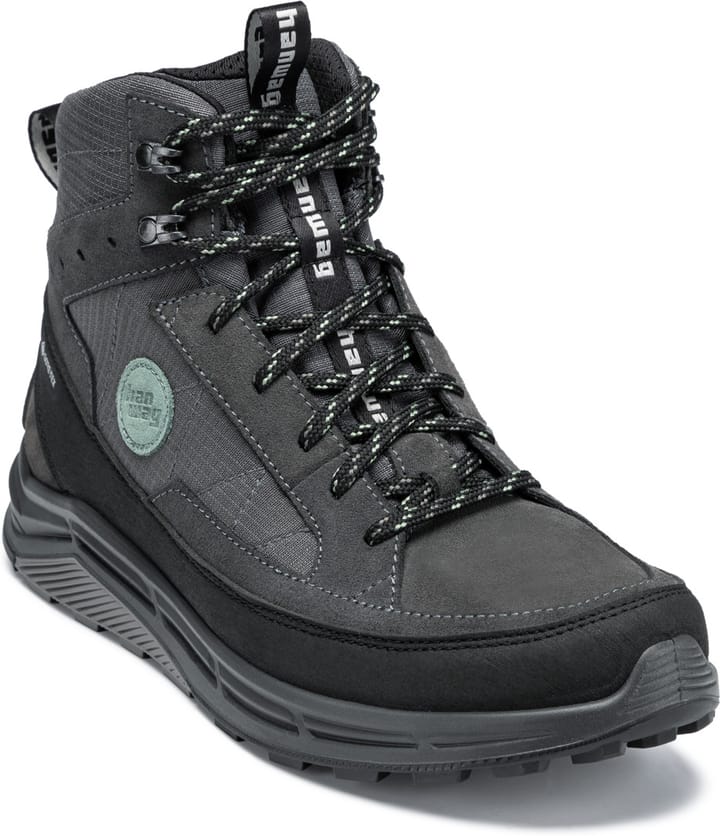 Hanwag Men's Rotpunkt Light Mid GORE-TEX Asphalt/Black Hanwag