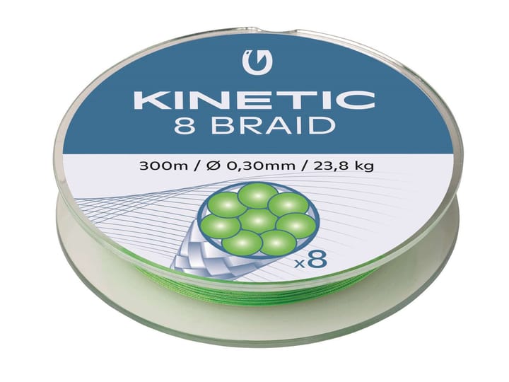 Kinetic Kinetic 8 Braid Fluo Green Kinetic