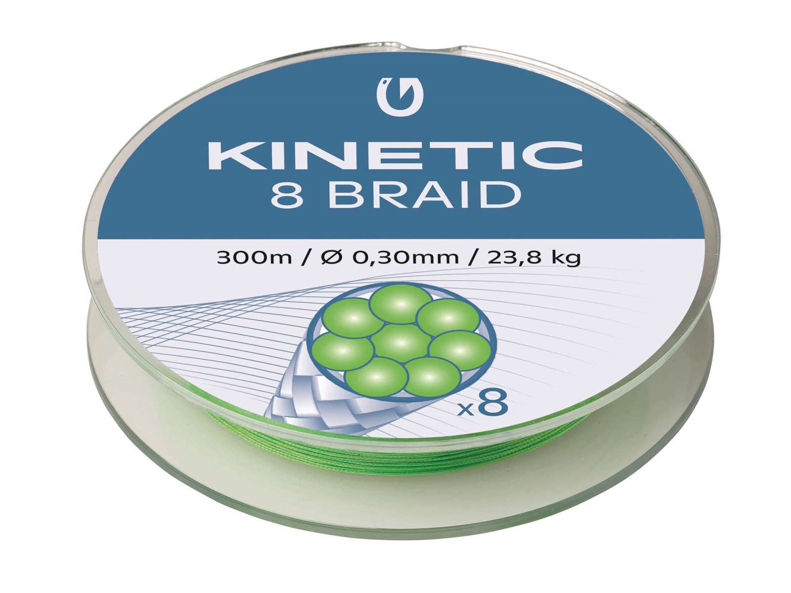 Kinetic Kinetic 8 Braid Fluo Green