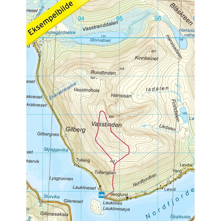 Nordeca Tromsø-Kvaløya 1:50 000 Topo 3000 1:50 000 Ugland IT