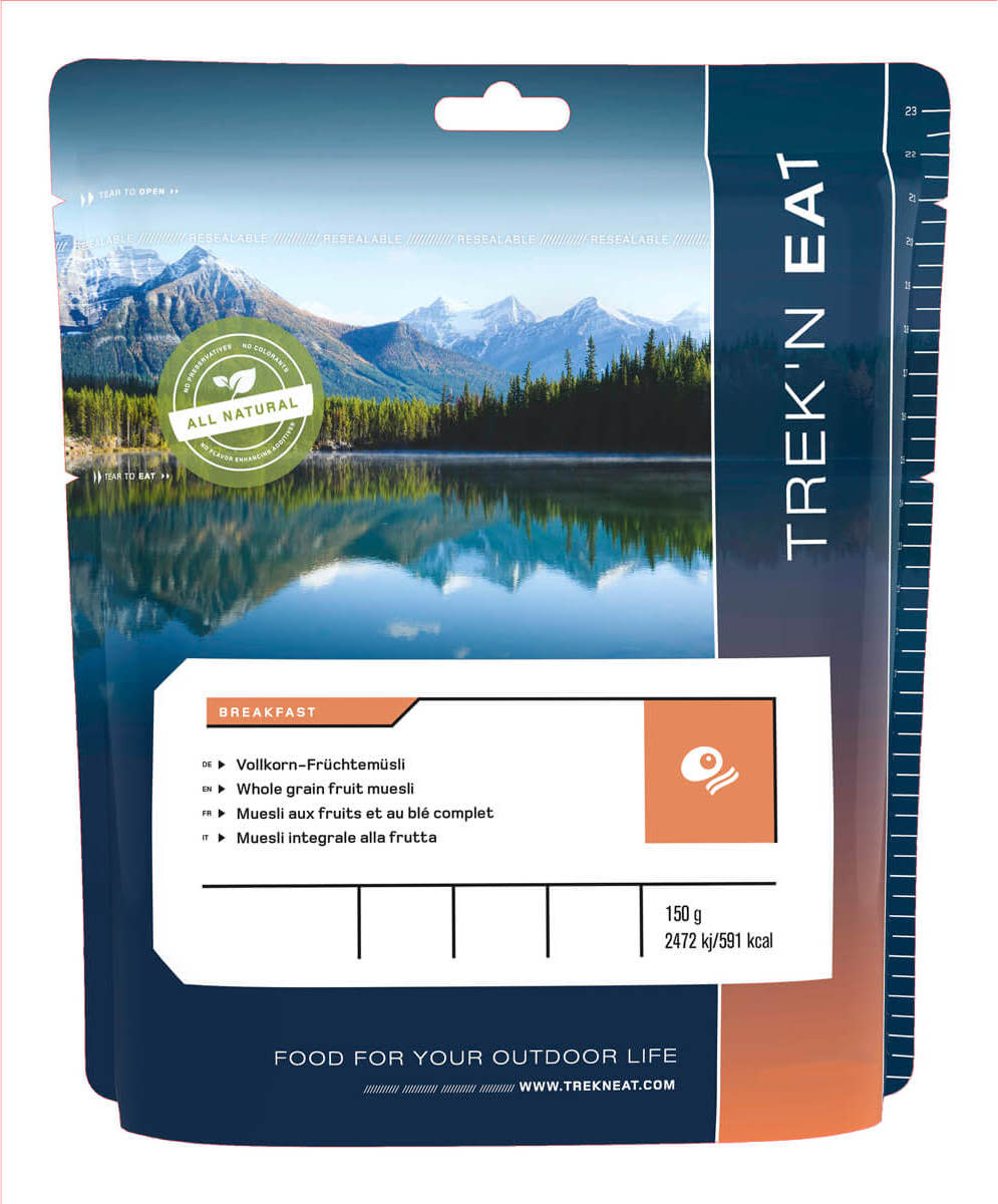 Trek'n Eat Whole Grain Fruit Muesli OneColor Friluftsmat OneSize