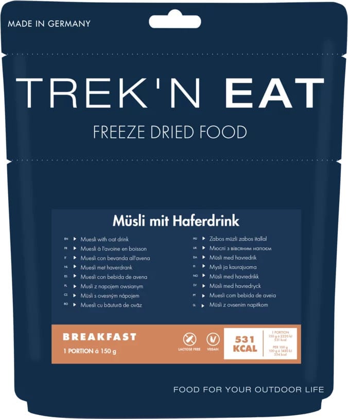 Trek'n Eat Muesli With Oat Drink No Color Trek'n Eat