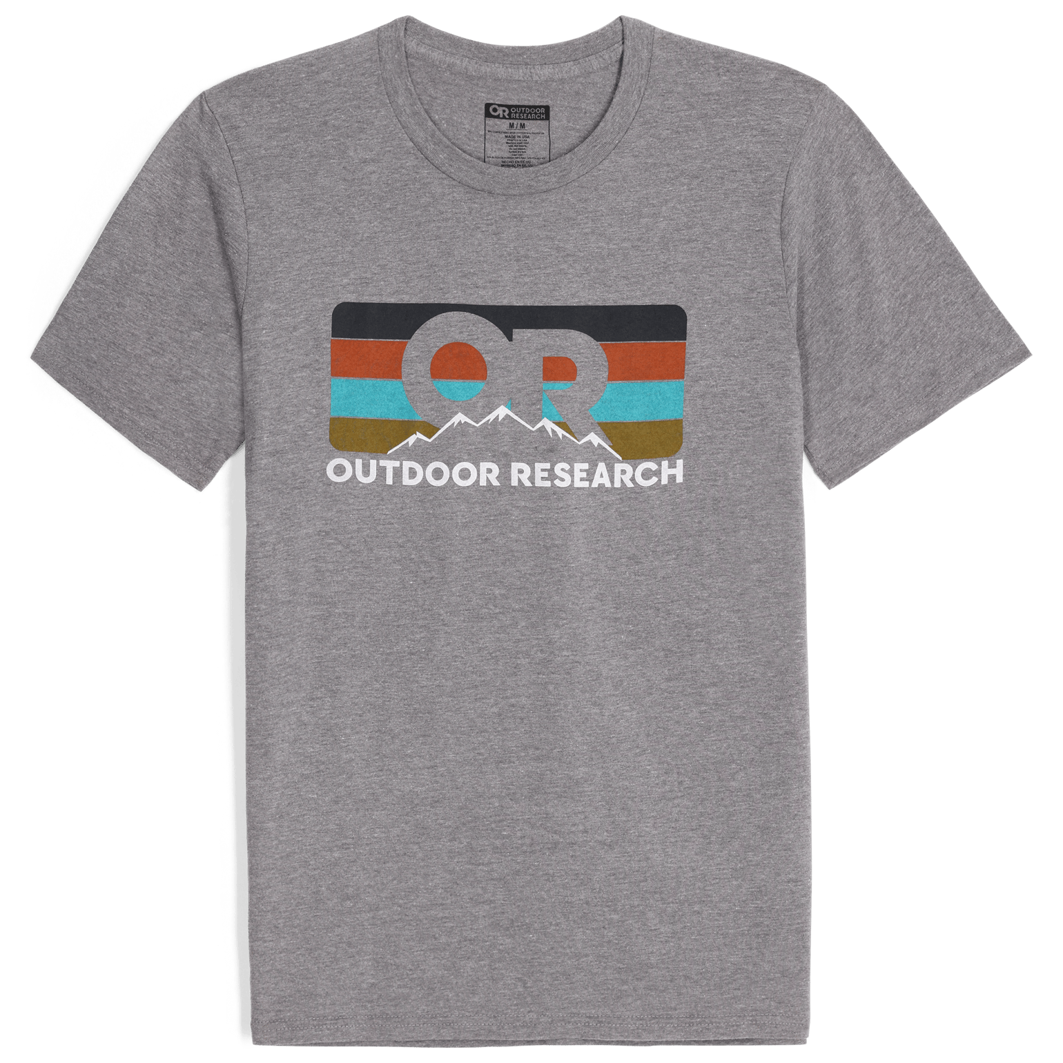 Outdoor Research Unisex OR Advocate Stripe T-Shirt Pebble