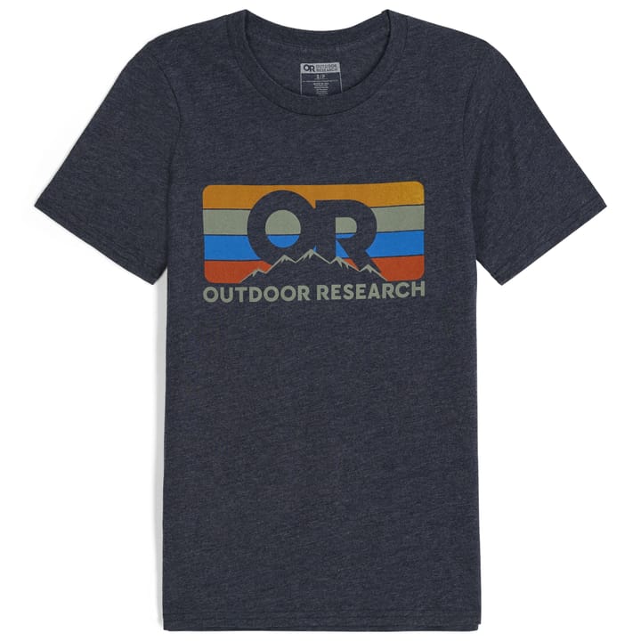 Outdoor Research Unisex OR Advocate Stripe T-Shirt Dark Navy Outdoor Research