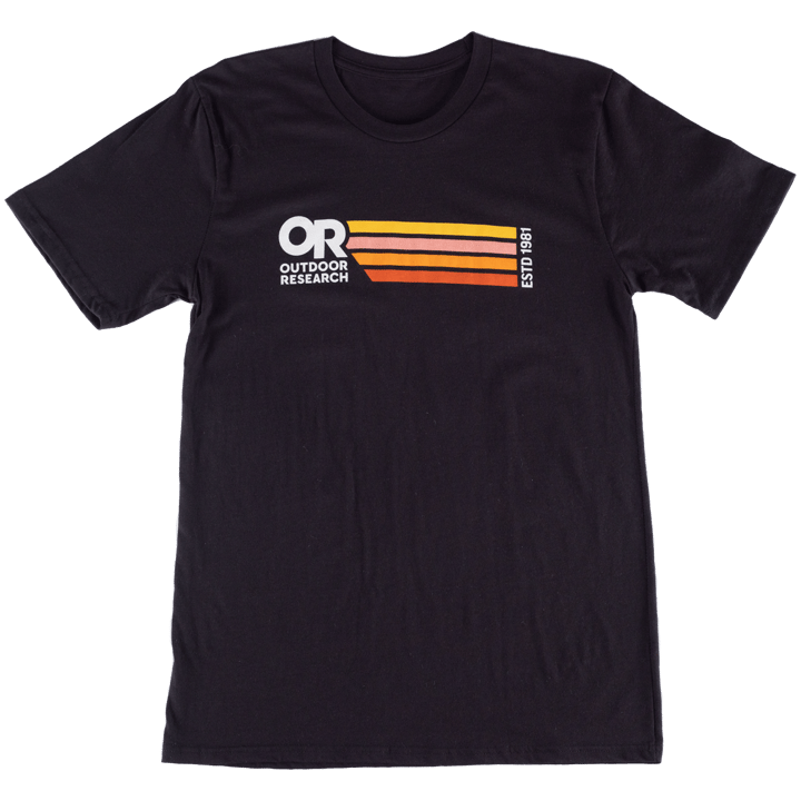 Outdoor Research Unisex Or Quadrise T-Shirt Black Outdoor Research