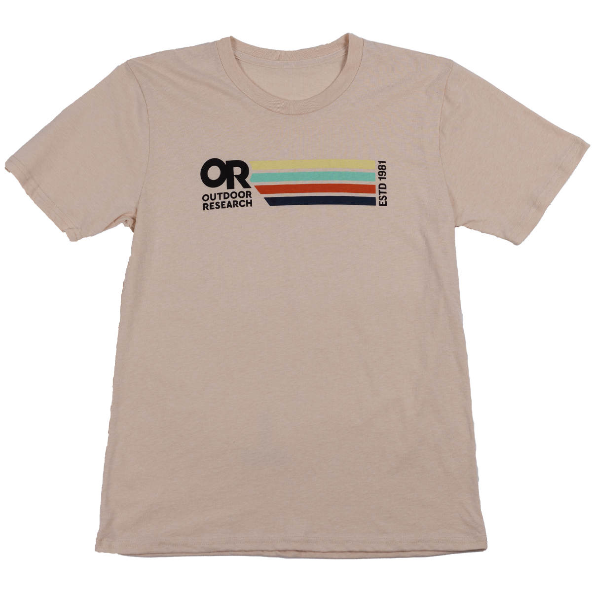 Outdoor Research Unisex Or Quadrise T-Shirt Natural Kurzärmelige Oberteile S